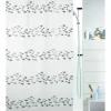 Duschvorhang spirella Shore silver 180 x 200 cm