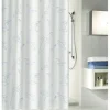 Duschvorhang Kleine Wolke Birdie weiß Textil 180 x 200 cm