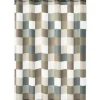 Duschvorhang Kleine Wolke Check beige Textil 180 x 200 cm