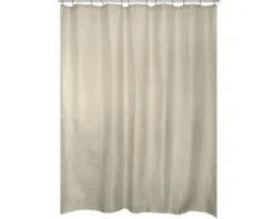 Duschvorhang MSV Textil 180 x 200 cm beige 149556