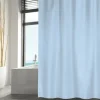 Duschvorhang MSV Textil 180 x 200 cm himmelblau 149224