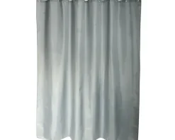 Duschvorhang MSV Textil 180 x 200 cm lightgrey