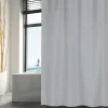 Duschvorhang MSV Textil 120 x 200 cm lightgrey