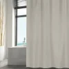 Duschvorhang MSV Textil 180 x 200 cm taupe