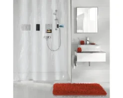 Duschvorhang PEVA Pocket Clear 180 x 200 cm
