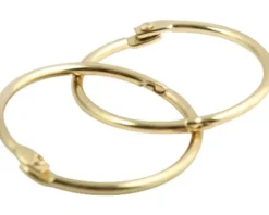 Duschvorhangringe spirella Ringo gold 12 Stück