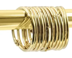 Duschvorhangringe spirella Ringo gold 12 Stück