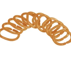 Duschvorhangring Spirella C-Minor 12er Pack Orange