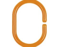 Duschvorhangring Spirella C-Minor 12er Pack Orange