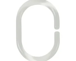 Duschvorhangring spirella Minor transparent 12 Stück