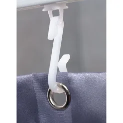 Duschvorhangschiene Flexibel 3 x 1 Meter biegsam, kann von Hand gebogen werden