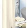 Duschvorhang spirella Altro champagne Textil 180 x 200 cm