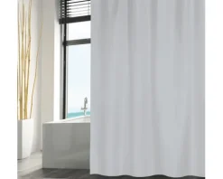 Duschvorhang spirella Bio PEVA 180 x 200 cm light grey