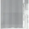 Duschvorhang spirella Bio PEVA 180 x 200 cm mittelgrau