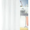 Duschvorhang spirella Bio PEVA 180 x 200 cm weiß