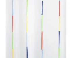 Duschvorhang spirella Dario multicolor Textil 180 x 200 cm