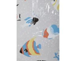 Duschvorhang spirella Fish 180 x 200 cm