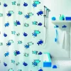 Duschvorhang spirella Hugo blue 180 x 200 cm
