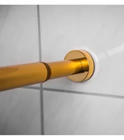 Duschvorhangstange Gold 120-220 cm