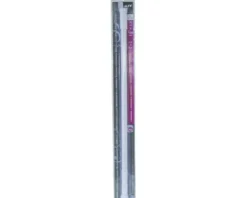 Duschvorhangstange MSV 70 - 120 cm Ø 21 mm weiß glänzend