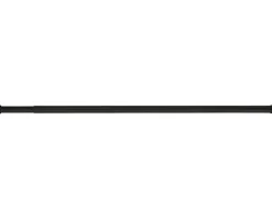 Duschvorhangstange spirella Kreta 75-125 cm schwarz matt