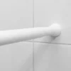 Duschvorhangstange Weiß 90-170cm