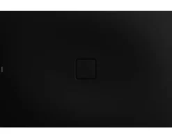 Duschwanne KALDEWEI CONOFLAT Secure Plus 853-5 90 x 75 x 3.7 cm schwarz matt vollflächige Antirutschbeschichtung mit extraflachen Wannenträger 466947982676