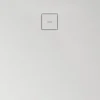 Duschwanne Mineralguss BREUER Modern Line Steinoptik weiß 90 x 90 cm