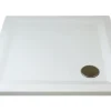 Duschwanne BREUER FlatLine Design Express Q72 Quadrat 90x90x3,5 cm 1288011000017 Ablauf