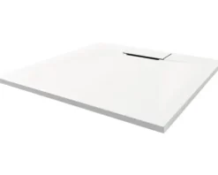 Duschwanne BREUER Lite-Line Express Q72 80 x 80 x 2.6 cm weiß strukturiert matt 1416011000014