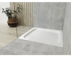 Duschwanne KALDEWEI DUSCHPLAN 545-1 90 x 90 x 6.5 cm alpinweiß glänzend 440300010001
