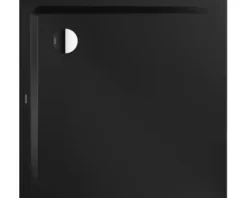 Duschwanne KALDEWEI SUPERPLAN Secure Plus 1831-5 80 x 80 x 3,7 cm schwarz vollflächige Antirutschbeschichtung mit extraflachen Wannenträger matt mit extraflachen Wannenträger 383147982676