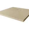 Duschwanne Mineralguss BREUER Modern Line Express Q72 Steinoptik sandstein 100 x 100 cm