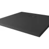 Duschwanne Mineralguss BREUER Modern Line Steinoptik anthrazit 90 x 90 cm