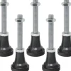 Duschwannenfüße SCHULTE ExpressPlus EP2056-25 für Duschwanne Steinoptik 5 Stück