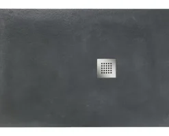 Duschwanne OTTOFOND Strato 90 x 90 x 2.4 cm anthrazit strukturiert 876007