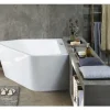 Eckbadewanne DURAVIT Paiova 5 130 x 177 cm weiß glatt 700394000000000