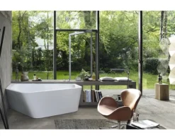Eckbadewanne DURAVIT Paiova 5 130 x 177 cm weiß glatt 700394000000000