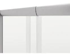 Eckeinstieg SCHULTE Sunny ExpressPlus 75 - 90 cm Profilfarbe silber Klarglas EP19442 169 50