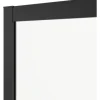 Eckeinstieg mit Gleittür/Schiebetür Aurlane Factory Black Eclipse 90 x 90 x 200 cm Profil schwarz Klarglas Reversibel