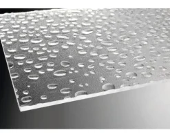 Eckeinstieg Schiebetür 4-teilig Breuer Fara 4 80-90 cm Höhe 185 cm Kunstglas Perle Profilfarbe weiß