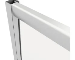 Eckeinstieg SCHULTE Sunny 75 - 90 cm Profilfarbe silber Klarglas D19442 169 50