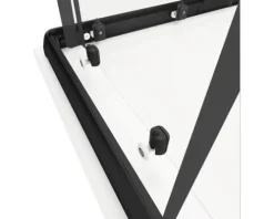 Eckeinstieg SCHULTE Sunny ExpressPlus 75 - 90 cm Profilfarbe schwarz Klarglas