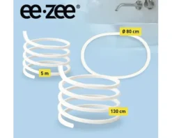 ee zee Silikon-Fugenband 1300 mm weiß