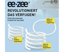 ee zee Silikon-Fugenband 1300 mm weiß