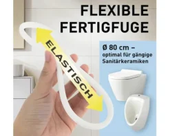 ee zee Silkon-Fugenring 80 cm weiß