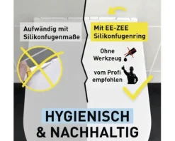 ee zee Silkon-Fugenring 80 cm weiß