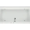 Einbau Whirlpool Rechteckbadewanne Körperformbadewanne OTTOFOND Matrix 90 x 190 cm weiß glänzend 56620