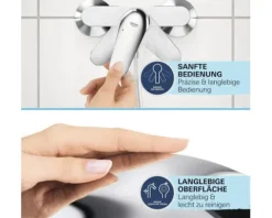 Einhebel Badewannenarmatur Grohe Quickfix Start 2021 chrom glänzend 32278002