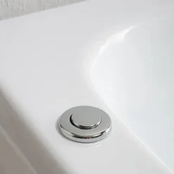 Elegante Whirlpool Badewanne, weiße Ausführung und rechteckige Form | Ester